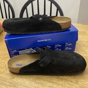Birkenstock Boston soft footbed shoes